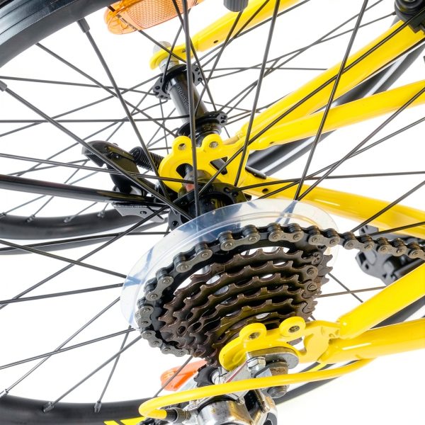 Baluue Bike Spoke Protector Transparent Plastic-7