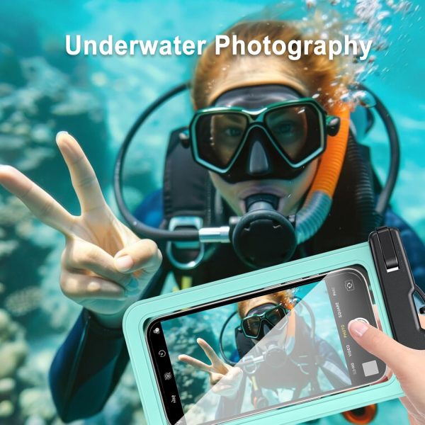Waterproof Phone Pouch by DNNBAO Cell Phone Dry Bag-4