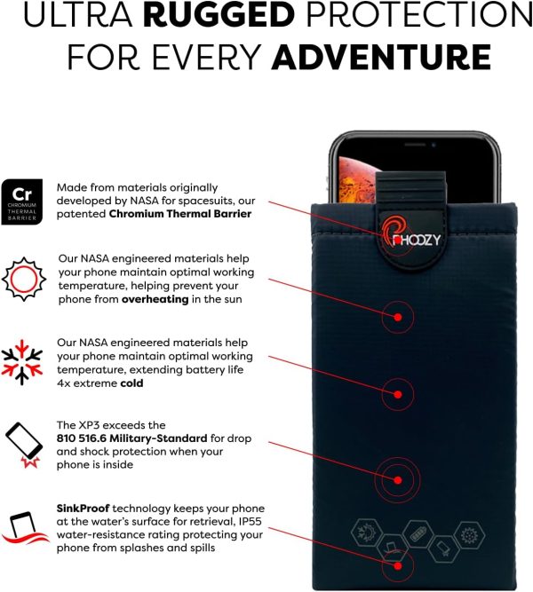Thermal Phone Case PHOOZY Waterproof Sleeve-5