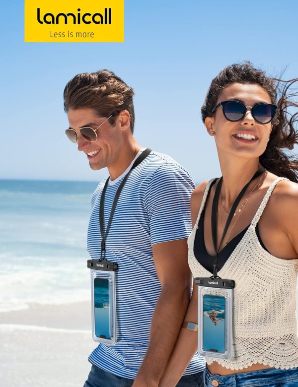 Lamicall Waterproof Phone Case for iPhone-6