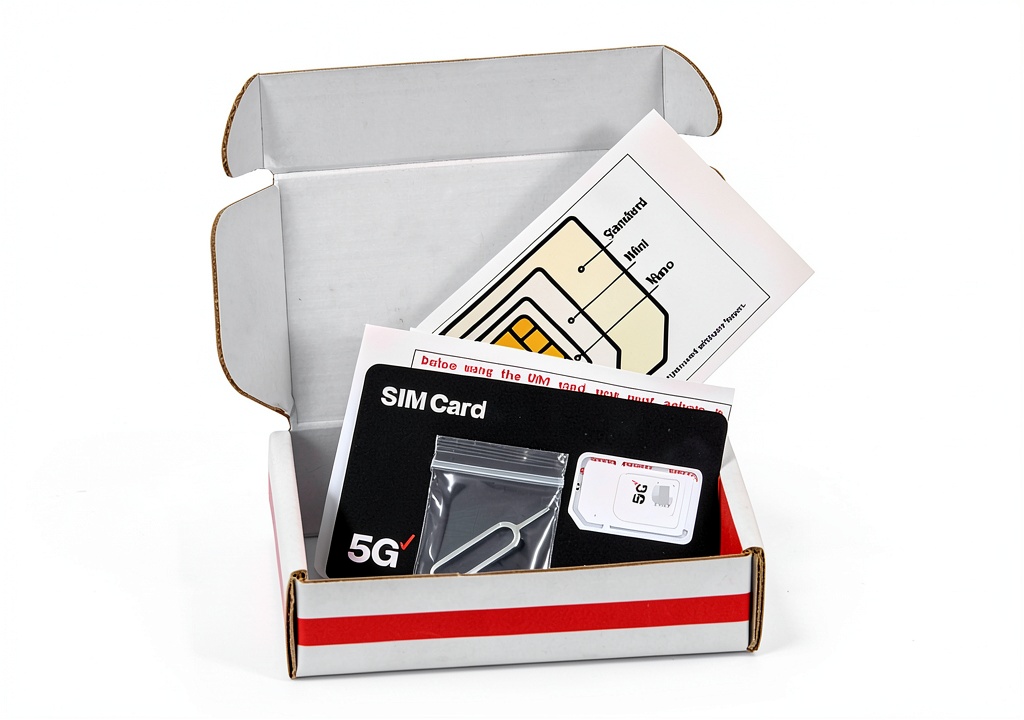 Verizon 4G LTE 5G SIM Card Kit for Samsung Galaxy