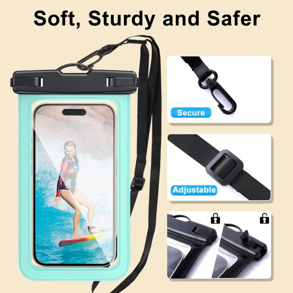 Waterproof Phone Pouch by DNNBAO Cell Phone Dry Bag-2