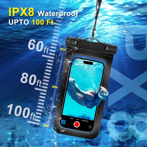 Waterproof Phone Pouch by DNNBAO Cell Phone Dry Bag-5