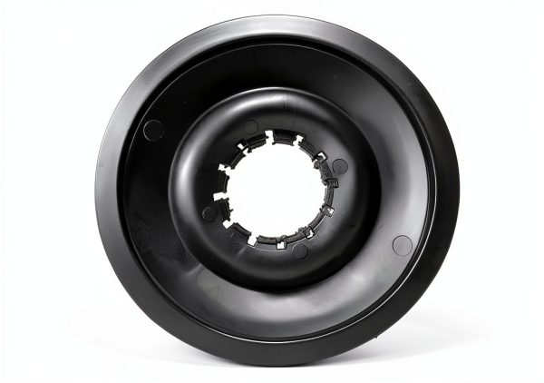 yukata Bike Spoke Protector Black Plastic Design-2