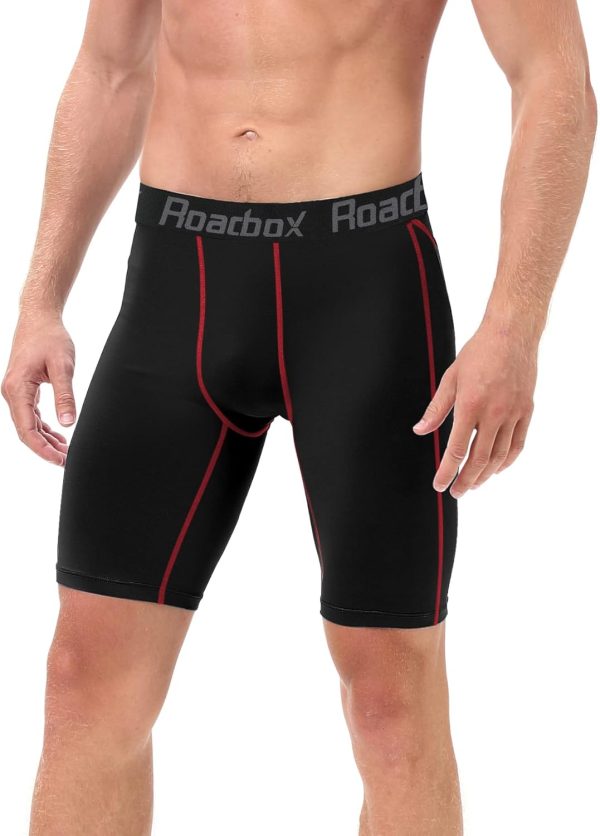 Roadbox Men's Compression Shorts-1