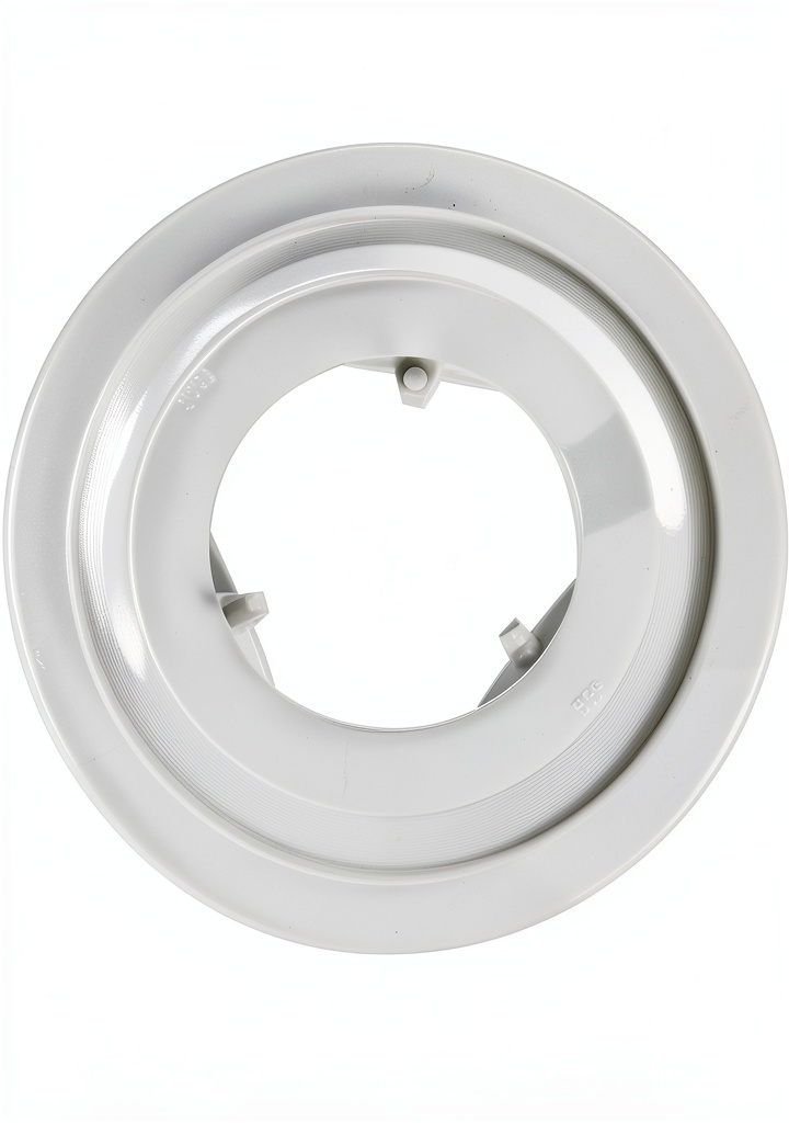 Clear Plastic Spoke Protector on a bike wheel