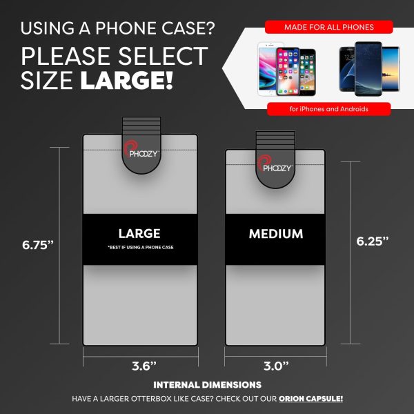 Thermal Phone Case PHOOZY Waterproof Sleeve-3