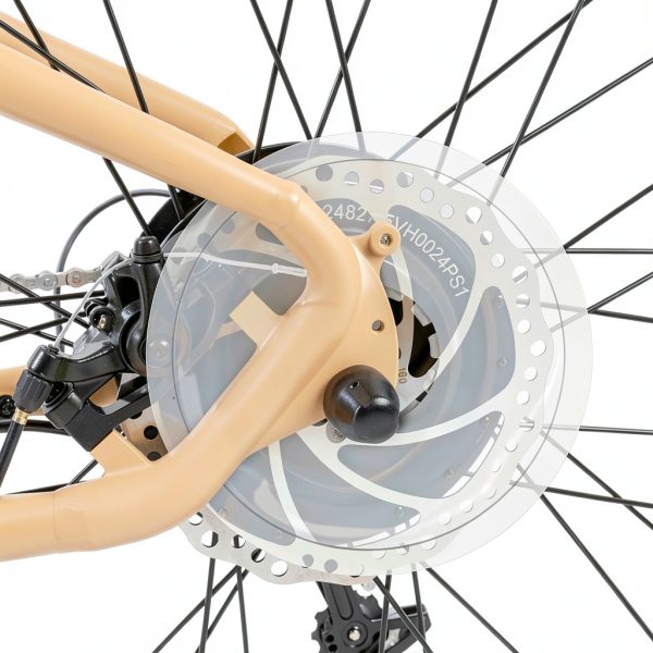 Baluue Bike Spoke Protector Transparent Plastic-4