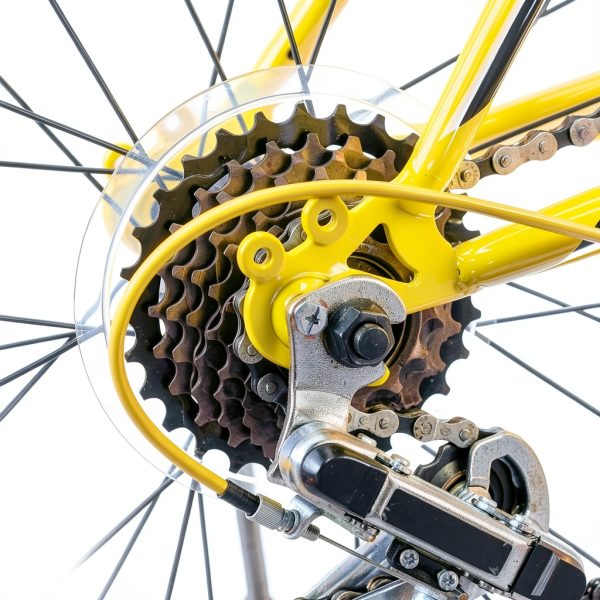 Baluue Bike Spoke Protector Transparent Plastic-5
