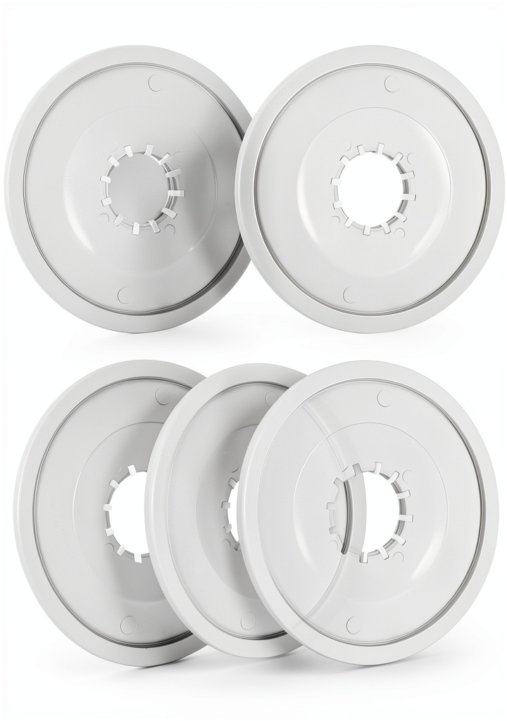 Baluue spoke protector installed on a mountain bike wheel