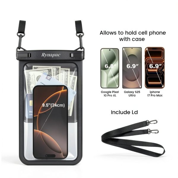 Waterproof Phone Pouch Rynapac Large IPX8 Pouch-5