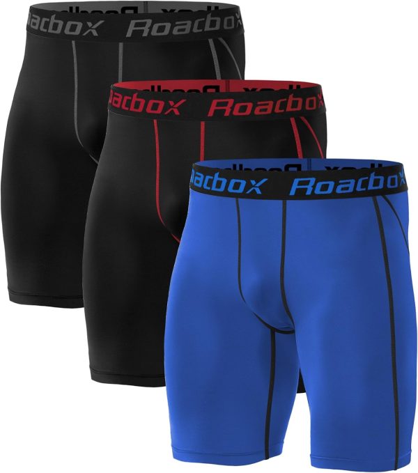 Roadbox Men's Compression Shorts-0