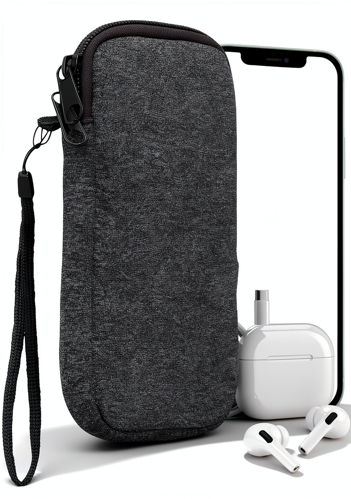 KW-Commerce water-resistant neoprene cell phone sleeve