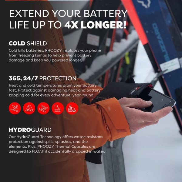Thermal Phone Case PHOOZY Waterproof Sleeve-2