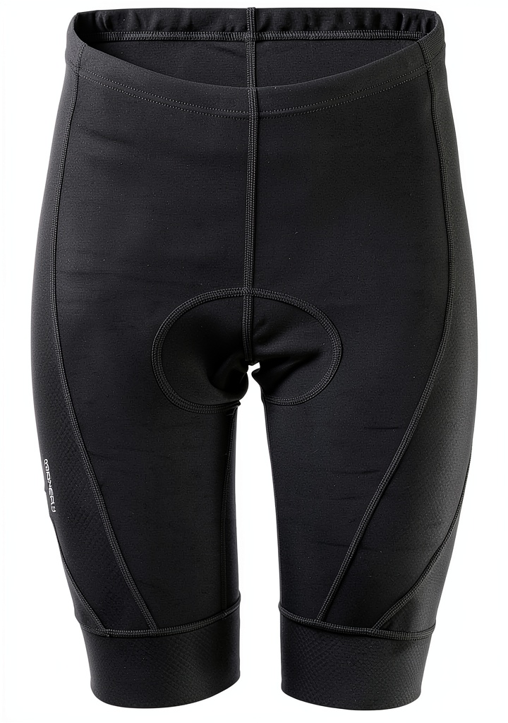 Louis Garneau cycling compression shorts in action on a road bike