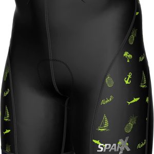 Sparx Sports Triathlon Shorts Men X-Large Aloha-0