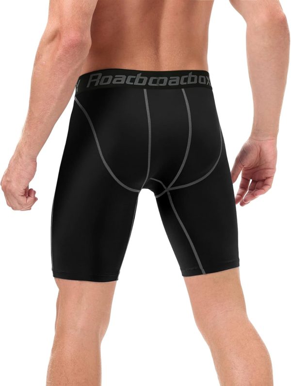 Roadbox Men's Compression Shorts-2