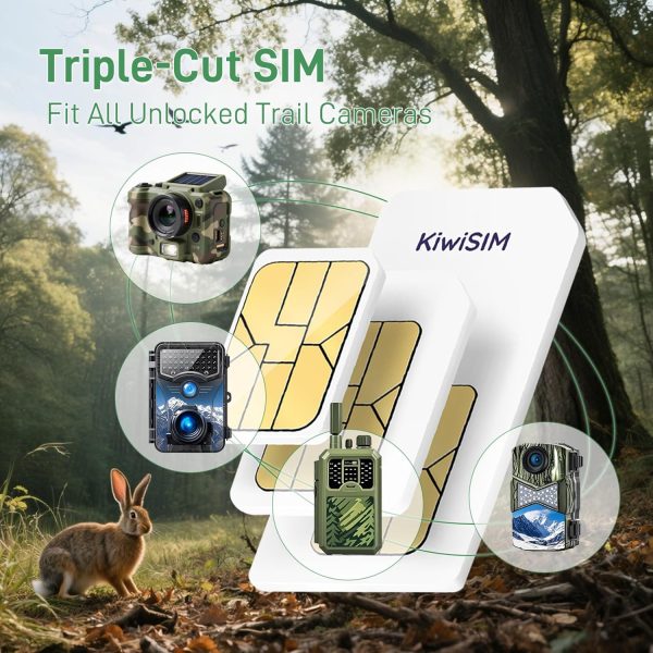 KiwiSIM Data Card SIM Card 50GB 2 Year Outdoor-5