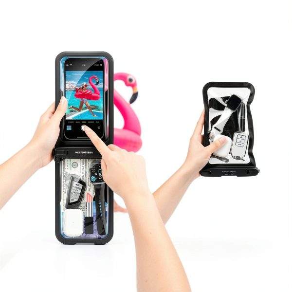 UNBREAKcable Waterproof Phone Dry Bag Clear-1