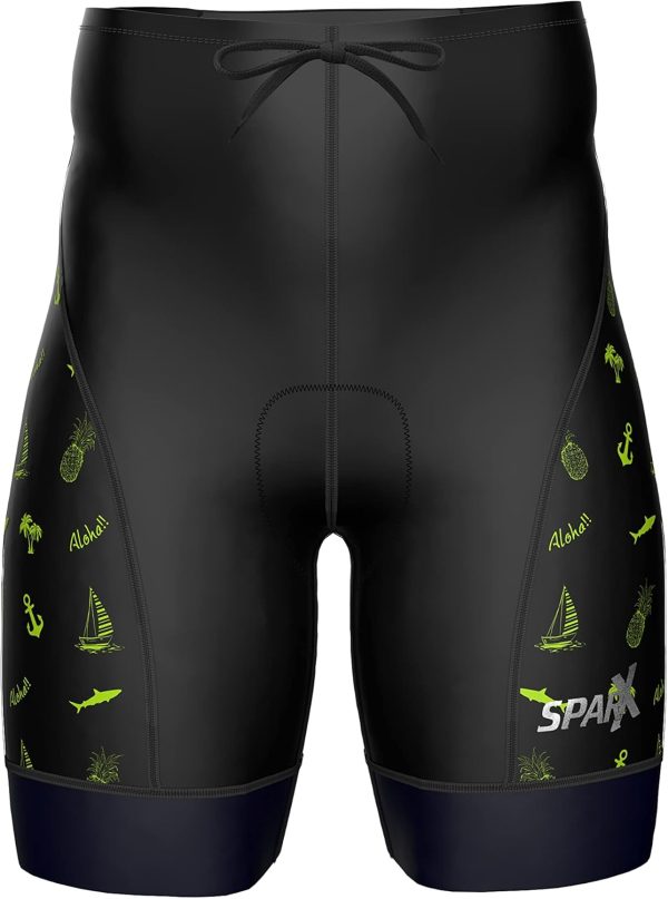 Sparx Sports Triathlon Shorts Men X-Large Aloha-1