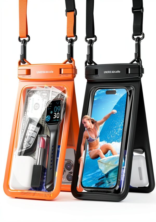 UNBREAKcable Waterproof Phone Dry Bag Clear-0