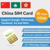 Mewfi 30 Days 10GB Prepaid SIM Card for Travelers-0