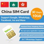 Mewfi 30 Days 10GB Prepaid SIM Card for Travelers-0