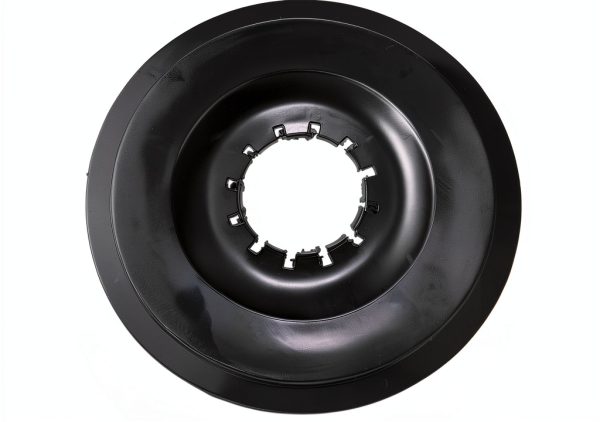 yukata Bike Spoke Protector Black Plastic Design-1