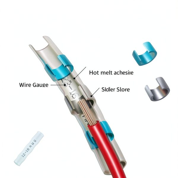 ZIPCCI Solder Seal Wire Connectors Plastic Butt-2