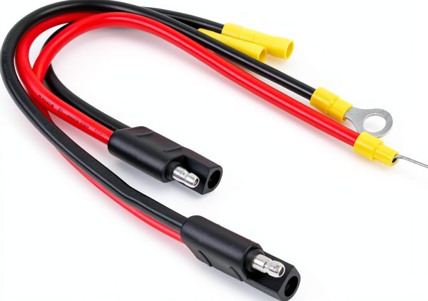 Attwood 10‑Gauge Boat Wire Terminal 22‑Inch for Trolling Motor-0