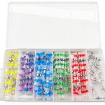 DUSCOKE Waterproof Wire Connectors Nylon Spade-0