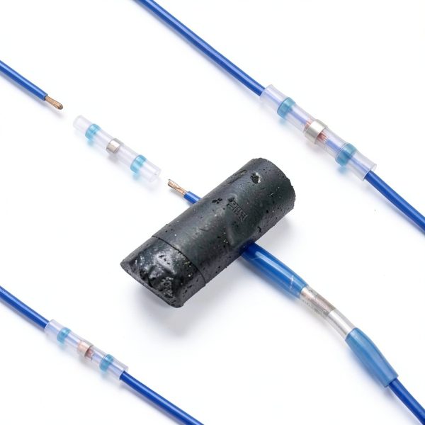DUSCOKE Waterproof Wire Connectors Nylon Spade-4