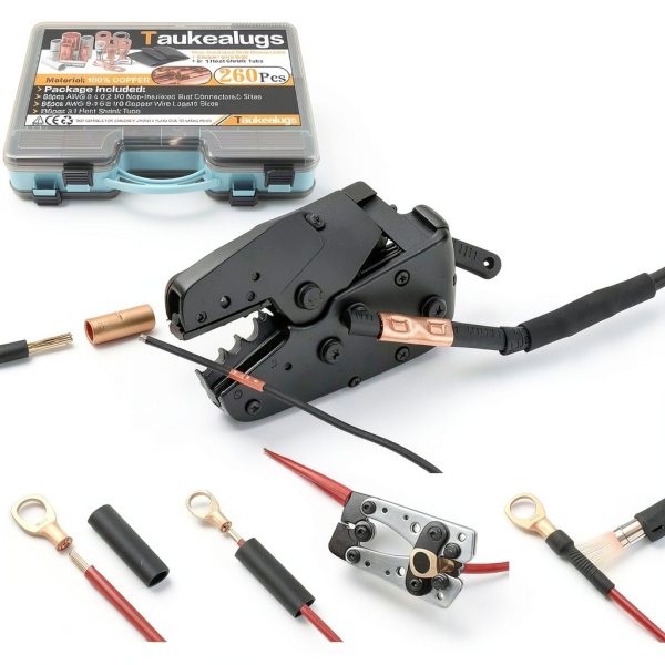 Taukealugs Copper Wire Terminals for Boat-6