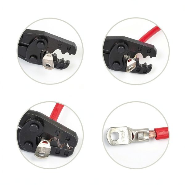 SC Ring Terminal Set Silver 125pcs SCA B Marine Grade Glarks-5