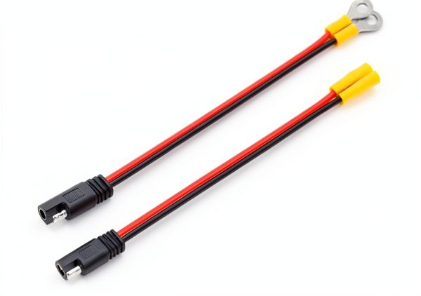 Marine Battery Connector MONDGE Quick Connect Kit 2 Pin Male Black Red-6