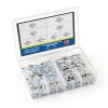 SC Ring Terminal Set Silver 125pcs SCA B Marine Grade Glarks-4