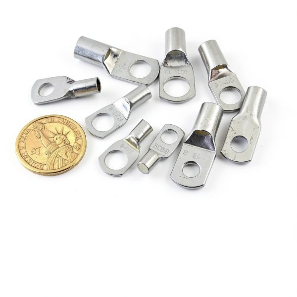 SC Ring Terminal Set Silver 125pcs SCA B Marine Grade Glarks-2