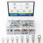 SC Ring Terminal Set Silver 125pcs SCA B Marine Grade Glarks-0