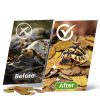 Dry Oak Leaf Litter 4.9oz MAQIHAN Reptile Substrate for Snakes-2