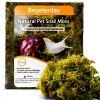Natural Moss for Pet Snails, Perfect Pet Snail Supplies for Maintain The Humidity Levels in The Enclosure-0