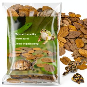Dry Oak Leaf Litter 4.9oz MAQIHAN Reptile Substrate for Snakes-0