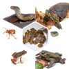 Dry Oak Leaf Litter 4.9oz MAQIHAN Reptile Substrate for Snakes-3