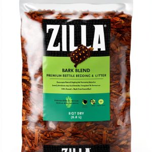 Zilla Reptile Terrarium Bedding Substrate Bark Blend, 8 Quart-0