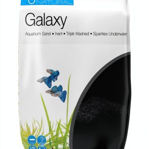 Aqua Natural Galaxy Sand 10lb Black Substrate Aquascaping Terrariums-0