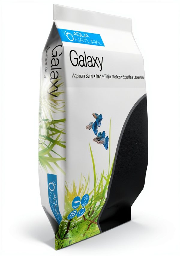 Aqua Natural Galaxy Sand 10lb Black Substrate Aquascaping Terrariums-1