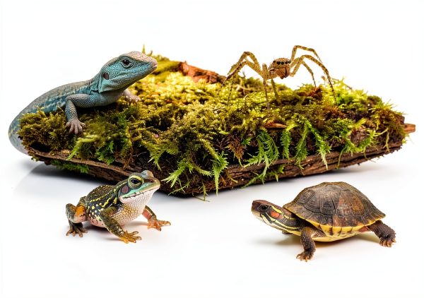 Live Moss for Reptiles - Terrarium Moss for Reptiles Peat Moss for Reptiles Habitat Bedding Moss for Snakes Turtle Frog Gecko and Other Reptiles Substrate 50 Square inches Live Moss-2